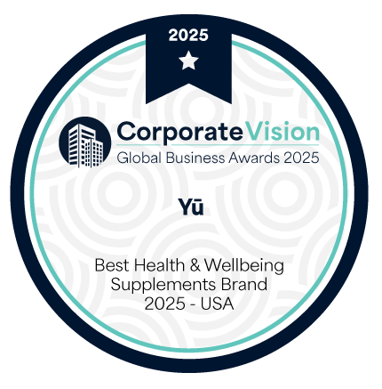 Yū Named “Best Health and Wellbeing Supplements Brand - USA” by Corporate Vision Magazine